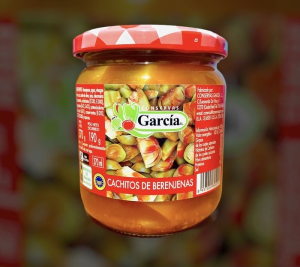 BERENJENA TROZOS V-370 GARCIA
